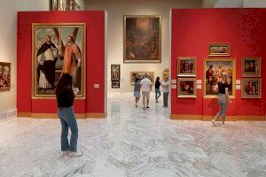 El Museu de Belles Arts de València augmenta els  visitants un 65 % durant el primer semestre de 2023