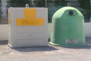 El Ayuntamiento de Almenara y Ecoembes aumentan el número de contenedores amarillos para fomentar el reciclaje de envases