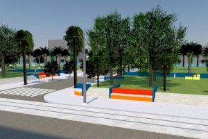 Comienzan las obras de remodelación del jardín de Doctor Lluch, en el Cabanyal