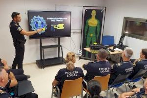 La Policía Local de Mutxamel realiza una formación para la correcta utilización de las “Taser”