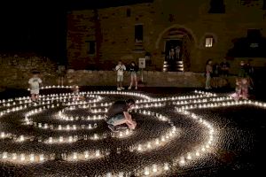 Cinco mil velas hacen de Culla el lugar más mágico de Castellón