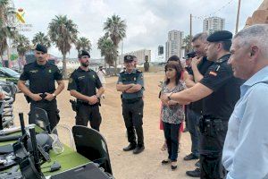 Gendarmes franceses, Carabinieri italianos  y Polizei de Alemania se suman al dispositivo del festival Zebra de Cullera
