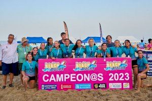 El Costa Blanca Rugby femenino luchará en Marsella por el cetro continental del rugby playa