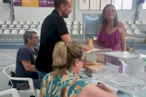 La alcaldesa de Almassora, María Tormo, ha votado el 23J