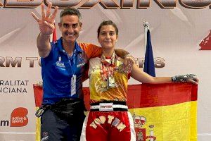 La burrianense Aurora Acosta, convocada per la Selecció Espanyola per a l'europeu de kick-boxing