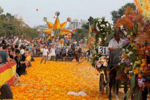 La Batalla de Flores pondrá el broche de oro a la Gran Fira de Valencia 2023: horario y recorrido