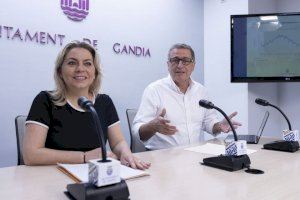 Gandia redueix l'atur en 2023 el doble que les localitats de la Comunitat Valenciana amb més de 45.000 habitants