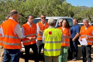 La Diputació avança en la millora de la CV-154 i evidència la seua aposta pel municipalisme i les zones rurals