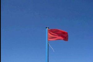 Estas son las playas con bandera roja este jueves en Valencia