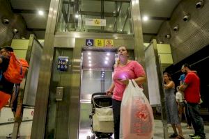 La Generalitat licita la construcción de dos nuevos ascensores en la estación de Colón de Metrovalencia
