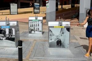 Benidorm instala fotos del Archivo Municipal en elementos de la vía pública, convirtiéndolos en soportes artísticos