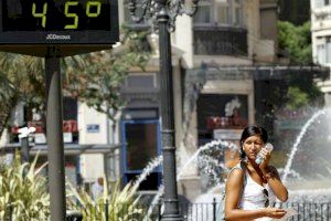 La Comunitat Valenciana afronta este jueves el día más caluroso de su historia: se podrían superar los 47ºC