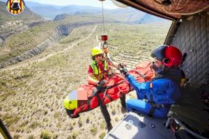 Rescaten a una persona inconscient a Xulilla