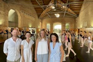 Rocío Gil asiste al Campus Internacional València Danza que se está celebrando en la Petxina