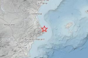 El litoral d'Alacant registra un xicotet terratrémol amb epicentre a Pedreguer