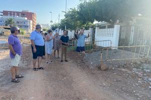 Vecinos del PAI Ciudad Jardín de Nules piden soluciones tras la paralización de obras en mayo