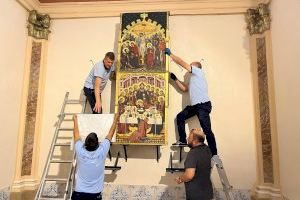 Un retablo gótico de una parroquia de Castellón se expondrá en el Museo del Prado