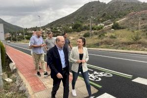Un nuevo carril bici conecta Carbonaire con el Paratge de Sant Josep en la Vall d'Uixó