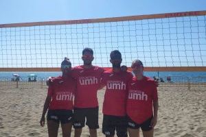 La UMH participa en Málaga en los Campeonatos Universitarios de Voleibol Playa