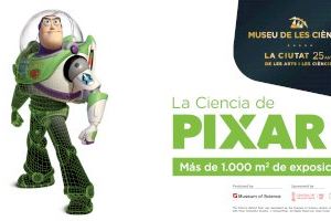 La exposición ‘La Ciencia de Pixar’ llega a la Ciutat de les Arts i les Ciències el 6 de octubre