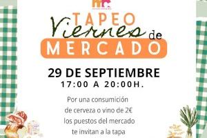 El Mercado Central de Elda da a conocer su oferta gastronómica y productos de proximidad con una nueva edición de 'Tapeo Viernes de Mercado'