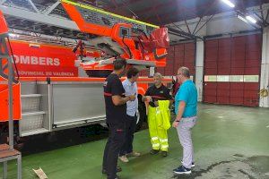 La Diputació amplia el parc de bombers de Gandia