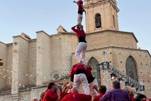 La Muixeranga de la Safor torna a estrenar nova figura de 5 a la seua VII Diada