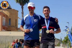 Un bombero valenciano consigue seis medallas en la misma semana