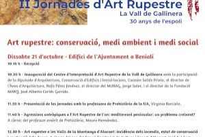 La Vall de Gallinera inaugura el Centre d'Interpretació d'Art Rupestre a dintre de les II Jornades d'Art Rupestre