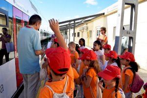 Metrovalencia abre este curso las visitas educativas a sus instalaciones con el colegio Fernando de los Ríos de València