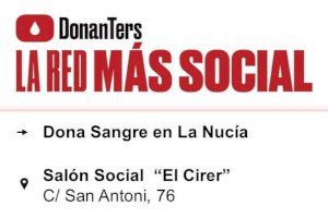 La “15ª Donación de Sangre” será en “El Cirer” el próximo jueves