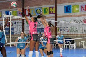 El HolaCV.es Benidorm se conforma con un punto y cae ante el lider Club Voleibol Guía (2-3)