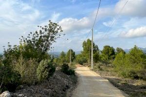 Finalizan los trabajos de adecuación en el camino rural del Monte Hoyo