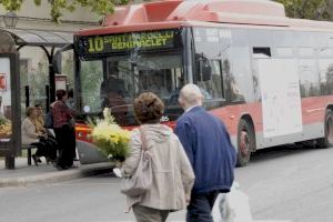 EMT Valencia aumenta un 44% sus servicios con motivo de la festividad de Todos los Santos