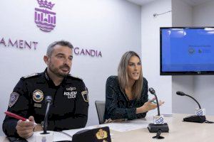 La Policia Local de Gandia posa en valor la seua proximitat