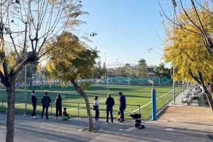 Alicante renueva los campos de fútbol del Garbinet, Tómbola y La Cigüeña con una inversión de 1,2 millones
