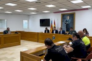 Torrevieja celebra la Junta Local de Seguridad, con la asistencia del subdelegado del Gobierno, Carlos Sánchez Heras