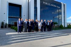 La Cámara de Comercio de Castellón celebra su Comité Ejecutivo en Porcelanosa