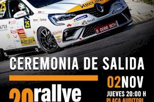 La Ceremonia de Salida del 29º Rallye de La Nucía será en l’Auditori de Les Nits