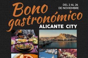 Alicante pone este jueves a la venta los bonos gastronómicos con un millón para el sector hostelero