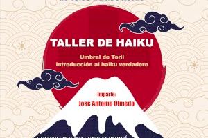 José Antonio Olmedo imparte un taller de haiku en Paterna