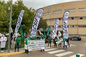 CSIF promueve un manifiesto en los departamentos de salud para el cumplimiento del acuerdo laboral de 35 horas