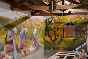 Un lavadero de Castellón se convierte en un espectacular mural