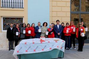 La Diputació de València participa en el ‘Día de la Banderita’ de Cruz Roja