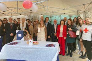 El Ayuntamiento se suma al Día de la Banderita de Cruz Roja en Alicante para recaudar fondos a proyectos de infancia