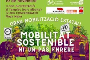 Castelló en Bici se suma a la gran movilización estatal por la movilidad sostenible