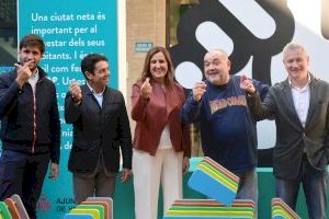 València llança una campanya amb artistes valencians  per a implicar la ciutadania  en la neteja de la ciutat