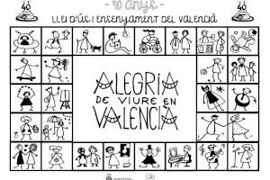 Alzira commemora els quaranta anys de la Llei d’ús i ensenyament del valencià en els centres educatius