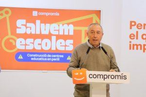 Compromís constata que el PP pone en riesgo la construcción y mejora de 341 centros educativos