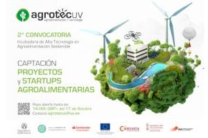 AgrotecUV incorpora siete nuevas startups a su programa de incubación